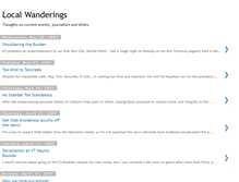 Tablet Screenshot of localwanderings.blogspot.com