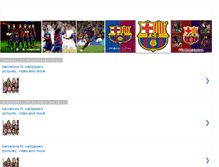 Tablet Screenshot of barcelonafutboll.blogspot.com