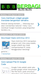 Mobile Screenshot of berbagi-blogblog.blogspot.com