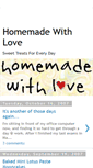 Mobile Screenshot of homemadewithlove.blogspot.com