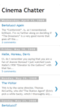 Mobile Screenshot of cinemachatter.blogspot.com