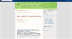 Desktop Screenshot of evidenciasgrupo20.blogspot.com