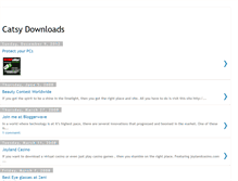 Tablet Screenshot of catsydownloads.blogspot.com