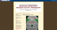 Desktop Screenshot of boggancemetery.blogspot.com