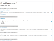 Tablet Screenshot of elandennumerotrece.blogspot.com
