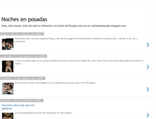 Tablet Screenshot of nochesenposadas.blogspot.com