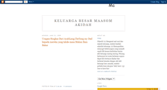 Desktop Screenshot of maasomakidah.blogspot.com