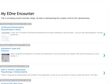 Tablet Screenshot of myeoneencounter.blogspot.com