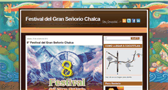 Desktop Screenshot of festivaldelsenoriochalca.blogspot.com