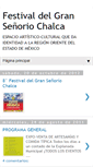 Mobile Screenshot of festivaldelsenoriochalca.blogspot.com