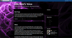 Desktop Screenshot of littlemimisvoice.blogspot.com