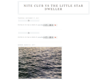 Tablet Screenshot of niteclubvsthelittlestardweller.blogspot.com