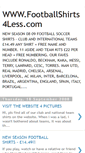 Mobile Screenshot of footballshirts4lesscom.blogspot.com