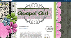 Desktop Screenshot of gospelgirlmaggie.blogspot.com