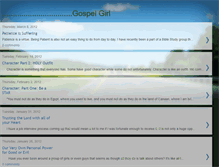 Tablet Screenshot of gospelgirlmaggie.blogspot.com