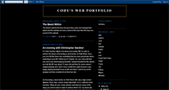 Desktop Screenshot of codyfs07.blogspot.com