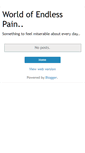 Mobile Screenshot of endless-pain.blogspot.com