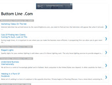 Tablet Screenshot of buttomupline.blogspot.com