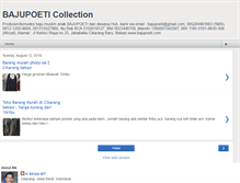 Tablet Screenshot of poeticollection.blogspot.com