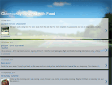 Tablet Screenshot of obsessedfoodie.blogspot.com
