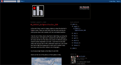 Desktop Screenshot of ianhylandsphotography.blogspot.com