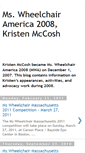 Mobile Screenshot of mswheelchairamerica08.blogspot.com