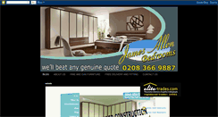 Desktop Screenshot of jamesallenbedrooms.blogspot.com