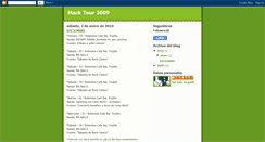 Desktop Screenshot of macktour2009.blogspot.com