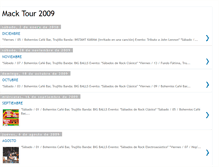 Tablet Screenshot of macktour2009.blogspot.com