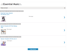 Tablet Screenshot of essentialmusicgroup.blogspot.com