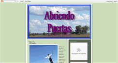 Desktop Screenshot of abriendopuertasabado.blogspot.com