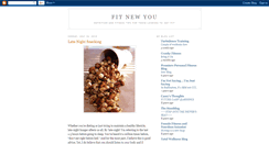 Desktop Screenshot of fitnewyou.blogspot.com
