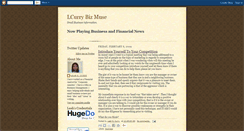 Desktop Screenshot of lcurrybizmuse.blogspot.com