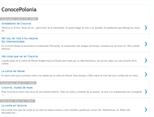 Tablet Screenshot of conocepolonia.blogspot.com
