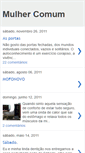 Mobile Screenshot of mulhercomum.blogspot.com