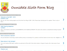 Tablet Screenshot of ounsdale6thform.blogspot.com