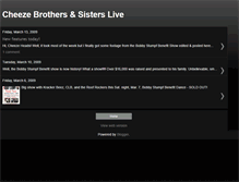 Tablet Screenshot of cheezebrotherslive.blogspot.com