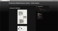 Desktop Screenshot of portamento-sterlingsilver-jewelry.blogspot.com
