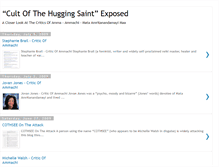 Tablet Screenshot of cult-of-the-hugging-saint-exposed.blogspot.com