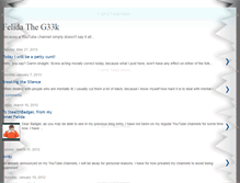 Tablet Screenshot of felidathegeek.blogspot.com