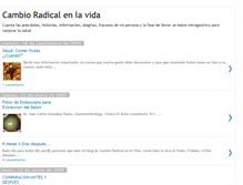 Tablet Screenshot of cambioradicalenlavida.blogspot.com