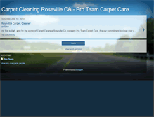 Tablet Screenshot of carpetcleaningroseville.blogspot.com