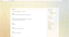 Desktop Screenshot of letuslearnwords.blogspot.com