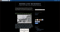 Desktop Screenshot of moorlandmemories.blogspot.com