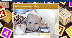 Desktop Screenshot of hopeandhealingforhenry.blogspot.com