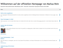 Tablet Screenshot of markus-hein.blogspot.com