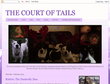 Tablet Screenshot of courtoftails.blogspot.com