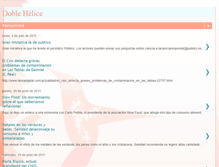 Tablet Screenshot of dobleehelice.blogspot.com