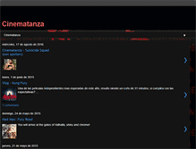 Tablet Screenshot of cinematanza.blogspot.com
