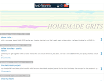 Tablet Screenshot of homemadegrits.blogspot.com